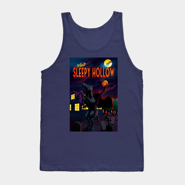 Visit Sleepy Hollow Tank Top by Grumpinpumpkin